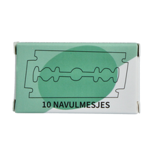 Shampoobars Safety razor mesjes navulling 10.00 Stuks