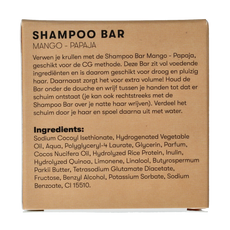 Shampoobars Shampoo bar mango & papaja 60 Gram