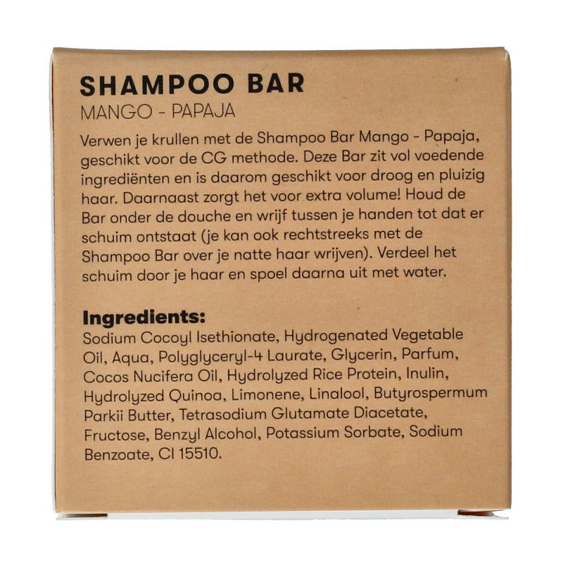 Shampoobars Shampoo bar mango & papaja 60 Gram