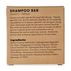 Shampoobars Shampoo bar mango & papaja 60.00 Gram