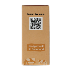 Shampoobars Body scrub bar mango & papaja 60 Gram