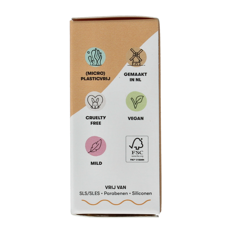 Shampoobars Body scrub bar mango & papaja 60 Gram