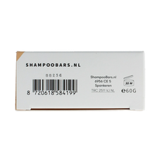 Shampoobars Body scrub bar mango & papaja 60 Gram