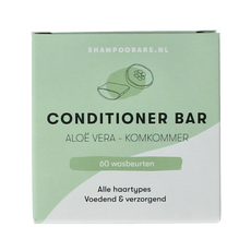 Shampoobars Conditioner bar aloe vera & komkommer 45 Gram