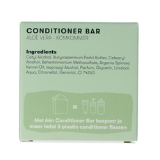 Shampoobars Conditioner bar aloe vera & komkommer 45 Gram