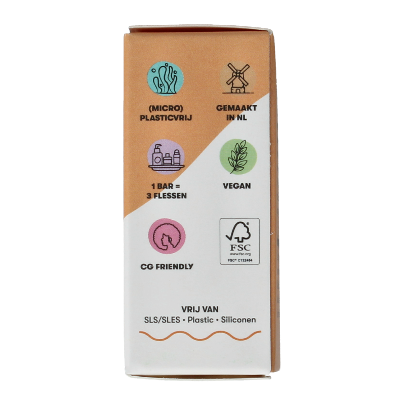 Shampoobars Haarmasker bar mango papaja 45 Gram