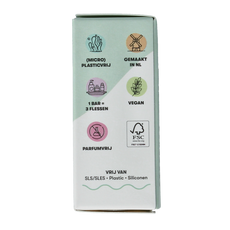 Shampoobars Face bar eucalyptus & tea tree 60 Gram