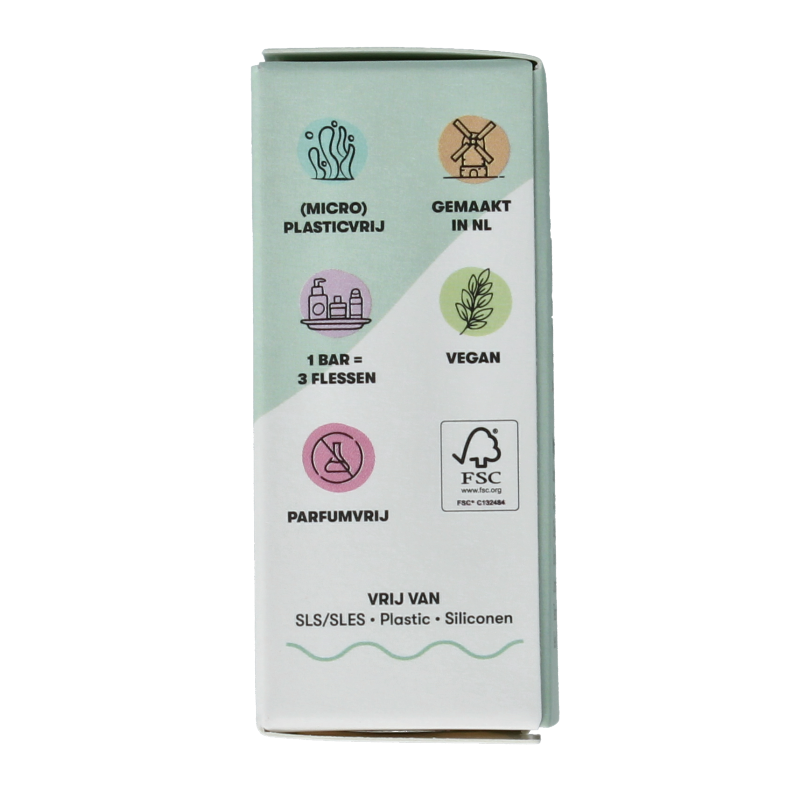 Shampoobars Face bar eucalyptus & tea tree 60 Gram
