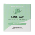 Shampoobars Face bar aloe vera & komkommer 60 Gram