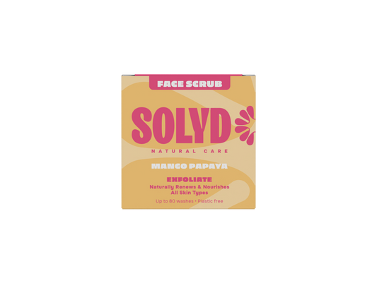 Solyd Face Scrub Bar Mango Papaya 60.00 Gram