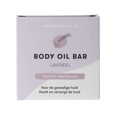 Shampoobars Body oil bar lavendel 45 Gram