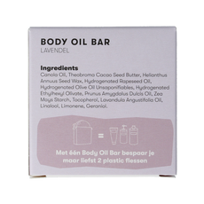 Shampoobars Body oil bar lavendel 45 Gram