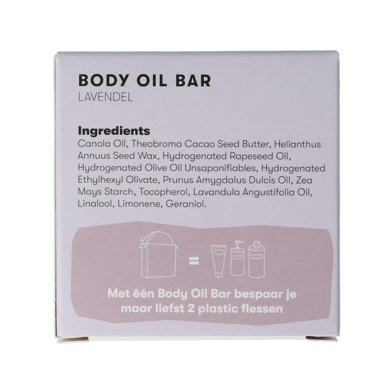 Shampoobars Body oil bar lavendel 45 Gram
