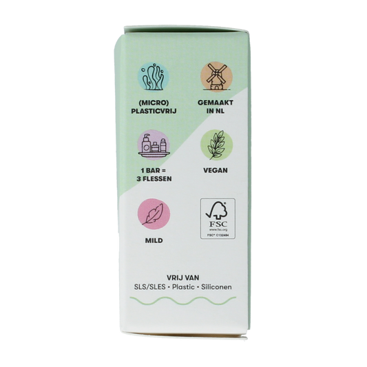 Shampoobars Body oil bar aloe vera & komkommer 45.00 Gram