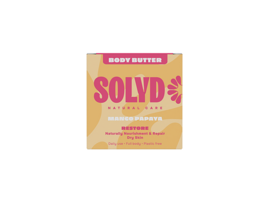 Solyd Body Butter Bar Mango Papaya 45.00 Gram