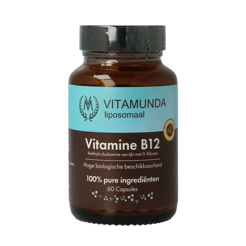 Vitamunda Liposomale vitamine B12 60 Capsules