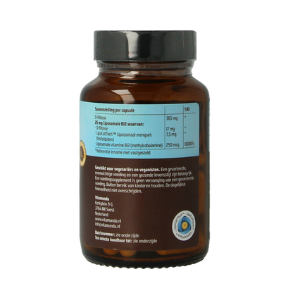 Vitamunda Liposomale vitamine B12 60.00 Capsules