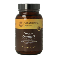 Vitamunda Omega 3 vegan 60.00 Capsules