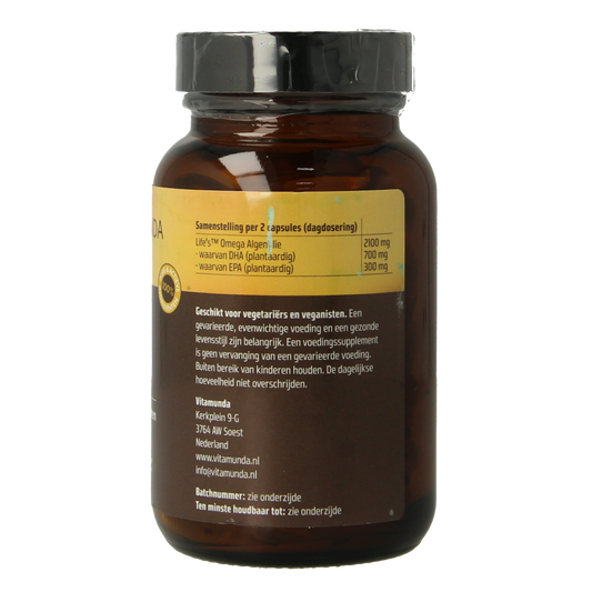 Vitamunda Omega 3 vegan 60.00 Capsules