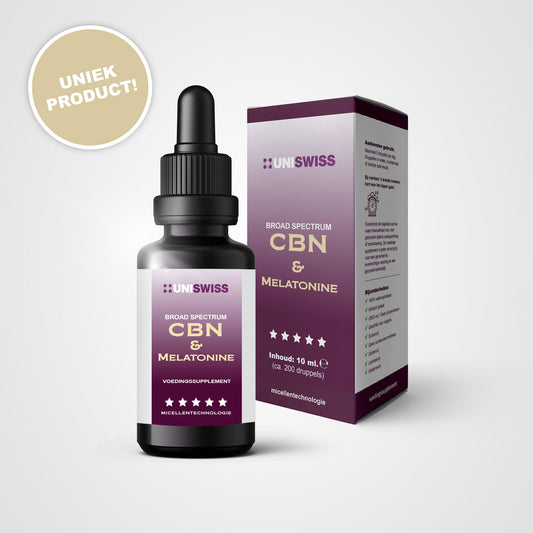 Uniswiss CBN broad spectrum & melatonine 10.00 Milliliter