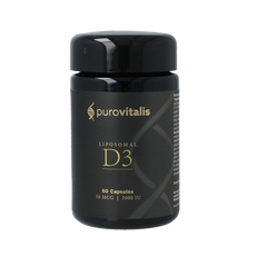 Purovitalis  Liposomal vitamine D3 60.00 Vegetarische capsules