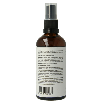 Crystal Collodiaal zilver spray 100 Milliliter