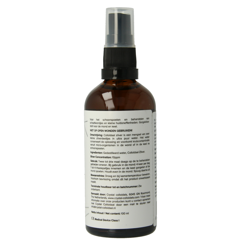 Crystal Collodiaal zilver spray 100 Milliliter
