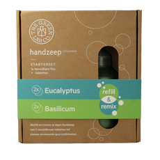 The Green Lab Co Handzeep premium starterset eucalyptus & basilicum 1 Set