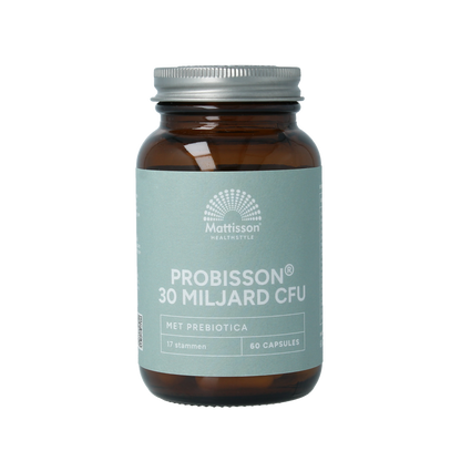 Mattisson Probisson 30 miljard CFU met prebiotica 60.00 Capsules