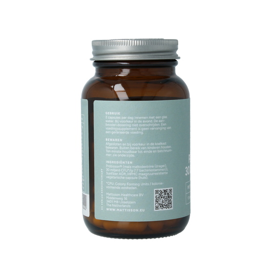 Mattisson Probisson 30 miljard CFU met prebiotica 60 Capsules
