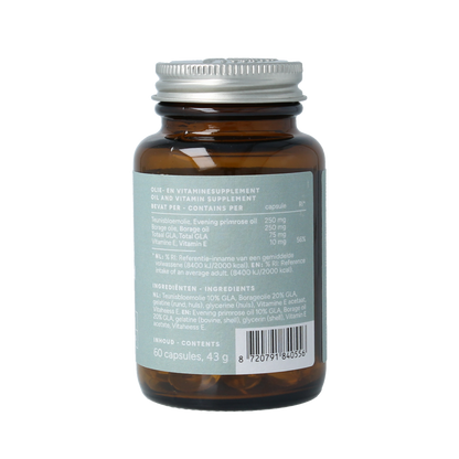 Mattisson Teunisbloem en borage met 75mg GLA 60.00 Capsules