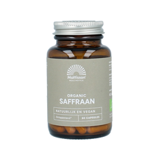 Mattisson Organic saffraan 30mg bio 60 Vegetarische capsules