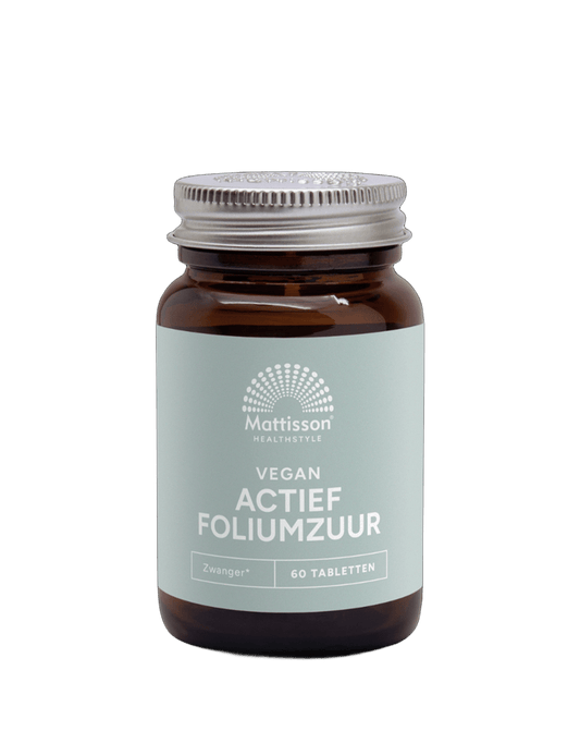 Mattisson Actief foliumzuur Quatrefolic 400mcg 60.00 Tabletten