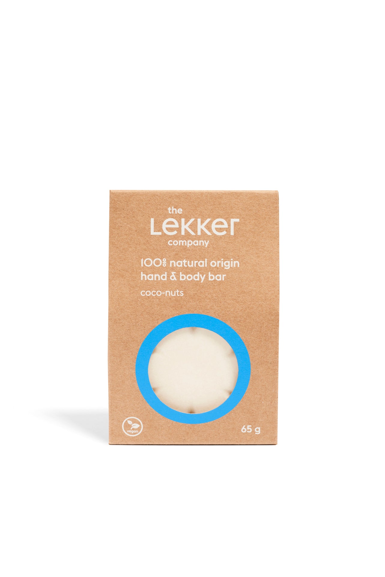Lekker Company Natuurlijke bodybar coco-nuts 65 Gram