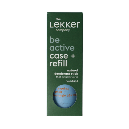 Lekker Company Deodorant refill starter be active 40.00 Gram