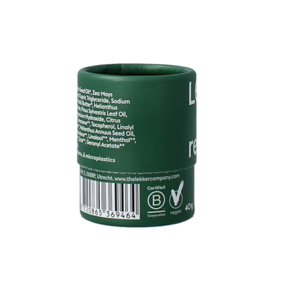 Lekker Company Deodorant refill be active 40.00 Gram