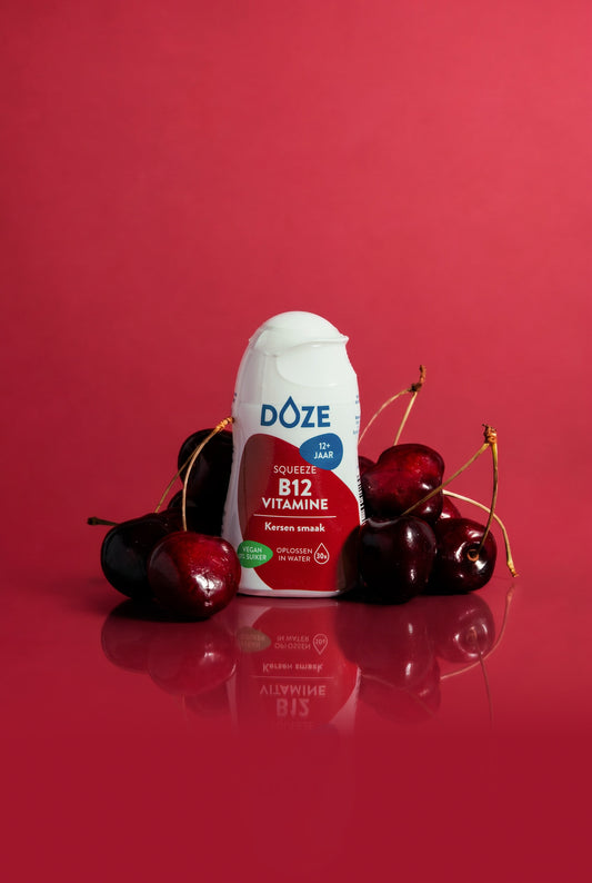 DOZE Vitamins B12 Kersen - vloeibaar 50.00 Milliliter