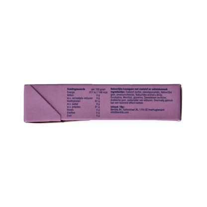BenBits Kauwgom salmiak 18 Gram