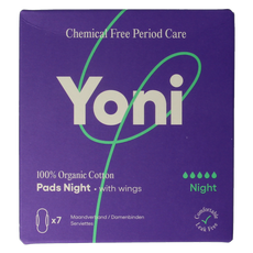 Yoni Maandverband night 7 Stuks
