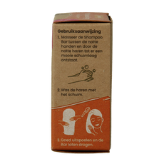 Happysoaps Shampoo bar oil you need argan 1 Stuks