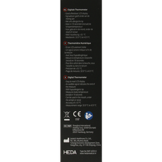 HEDA Thermometer luxe 10 seconden 1 Stuks