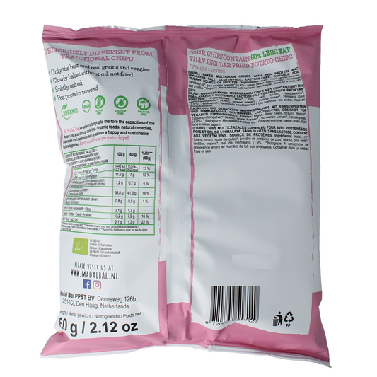 Madal Bal Protein chips himalaya zout bio 60.00 Gram