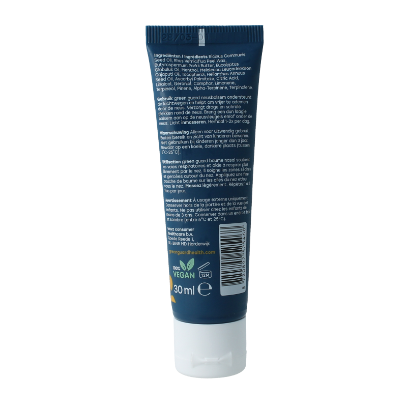 Green Guard Inhalatiebalsem neus 30 Milliliter