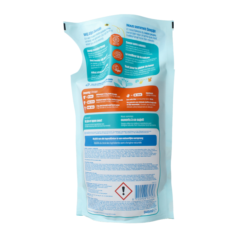 Seepje Wasmiddel universeel navulzak 945 Milliliter