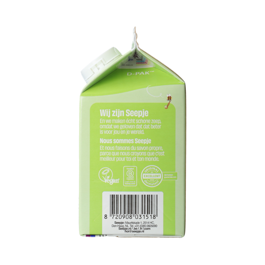 Seepje Afwasmiddel limoen refill 500.00 Milliliter