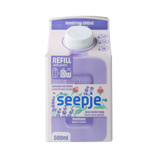 Seepje Handzeep lavendel tonka refill 500.00 Milliliter