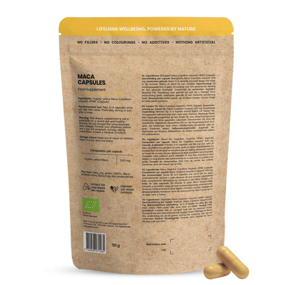 Goyu Maca 500mg bio 100.00 Capsules