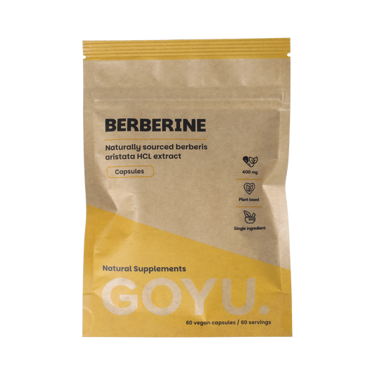 Goyu Berberine extract 400mg 60.00 Vegetarische capsules