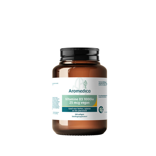 Aromedica Vitamine D3 25mcg vegan 100.00 Softgels