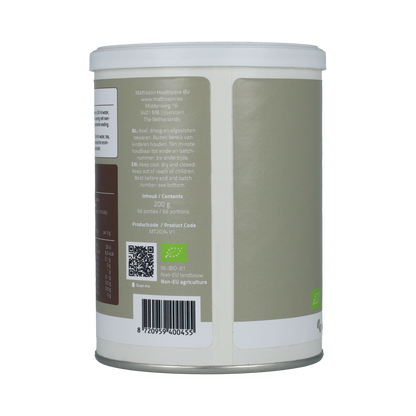 Mattisson Agaricus poeder bio 200.00 Gram
